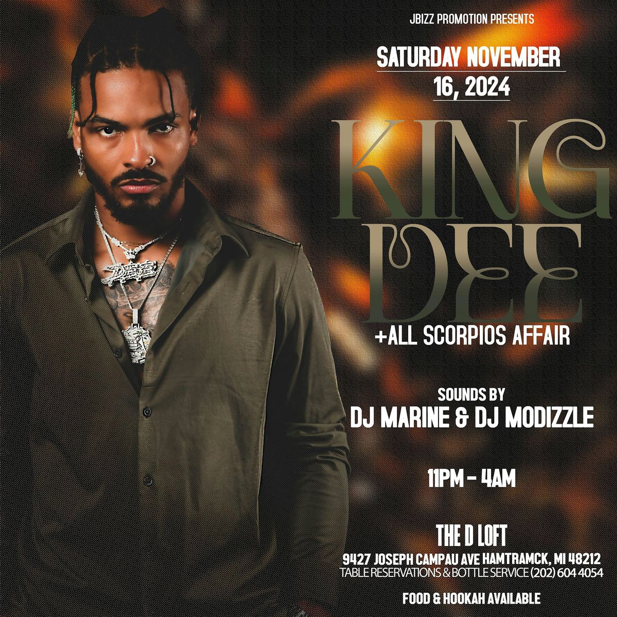 KING DEE  + ALL SCORPIOS AFFAIR