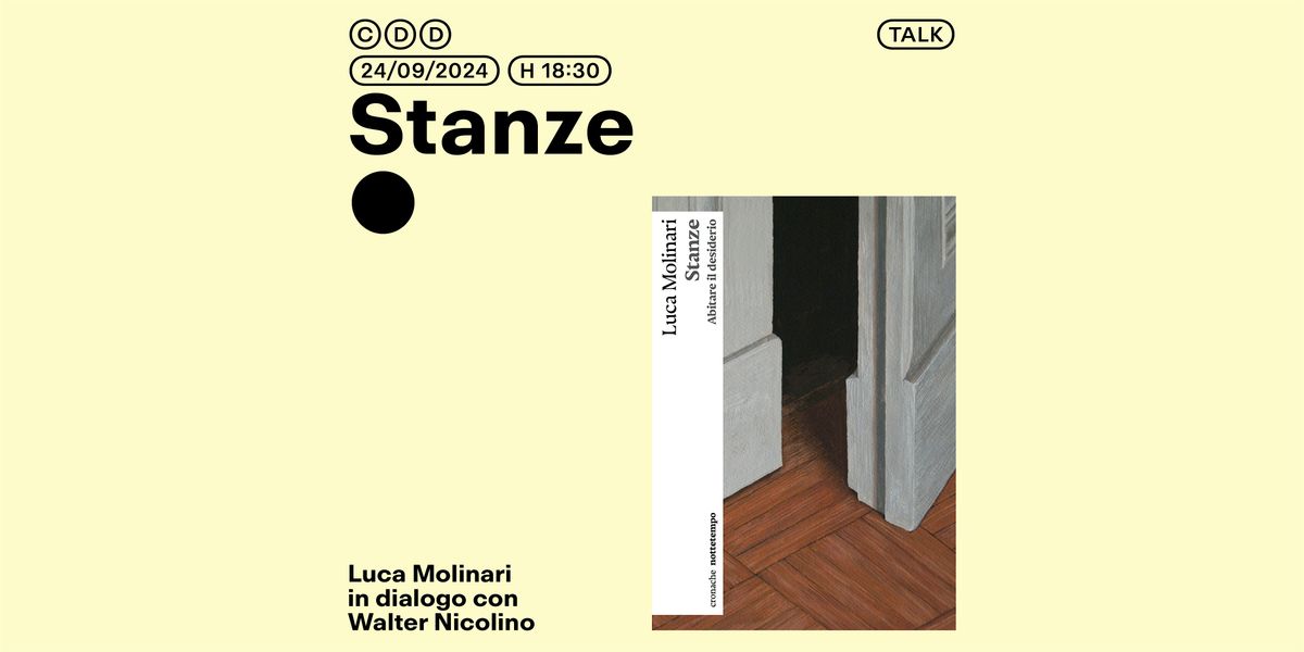 Presentazione di "Stanze. Abitare il desiderio"