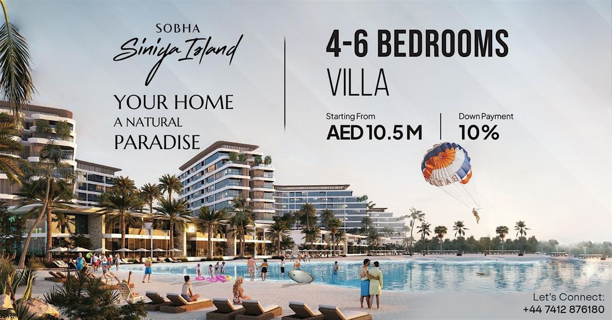 Siniya Island Exclusive Launch Sales Event by Sobha Realty