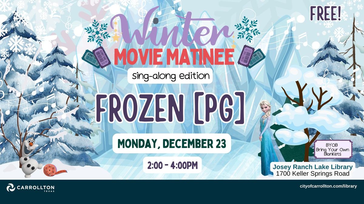 Winter Break Fun: Winter Movie Matinee