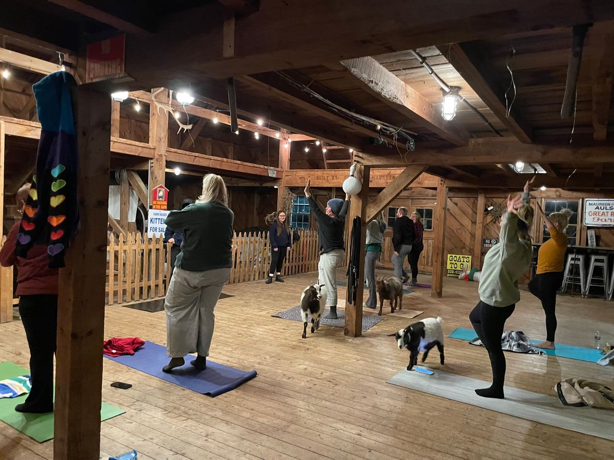 Spring Awakening: Morning Yoga with Little Goats