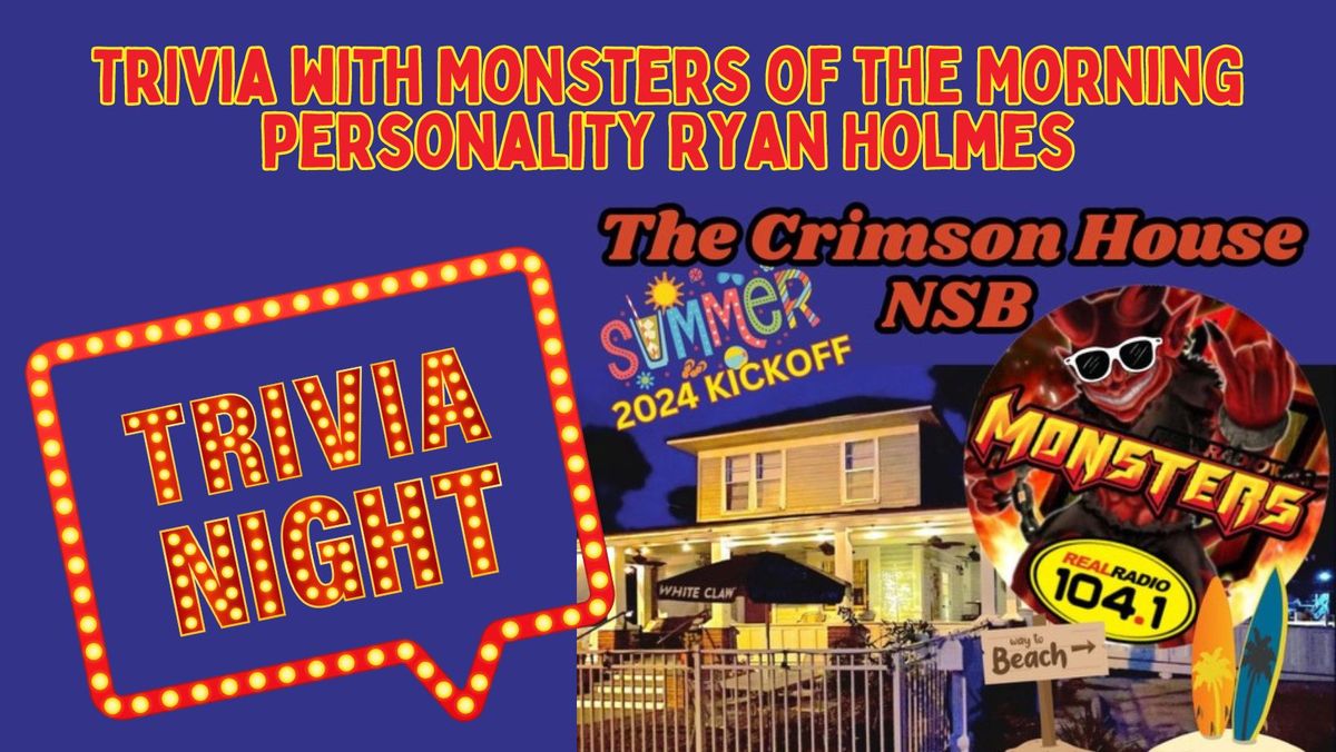Trivia Night with Ryan Holmes from Monsters in the Morning