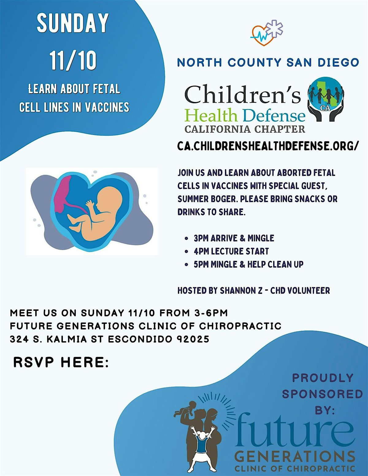 Children's Health Defense meetup with special guest, Summer Boger