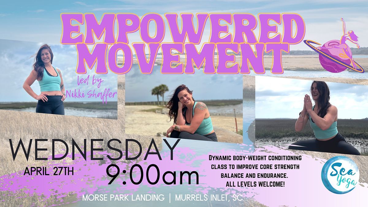 Empowered Movement with Nikki Shaffer at Morse Park Landing, Morse Park