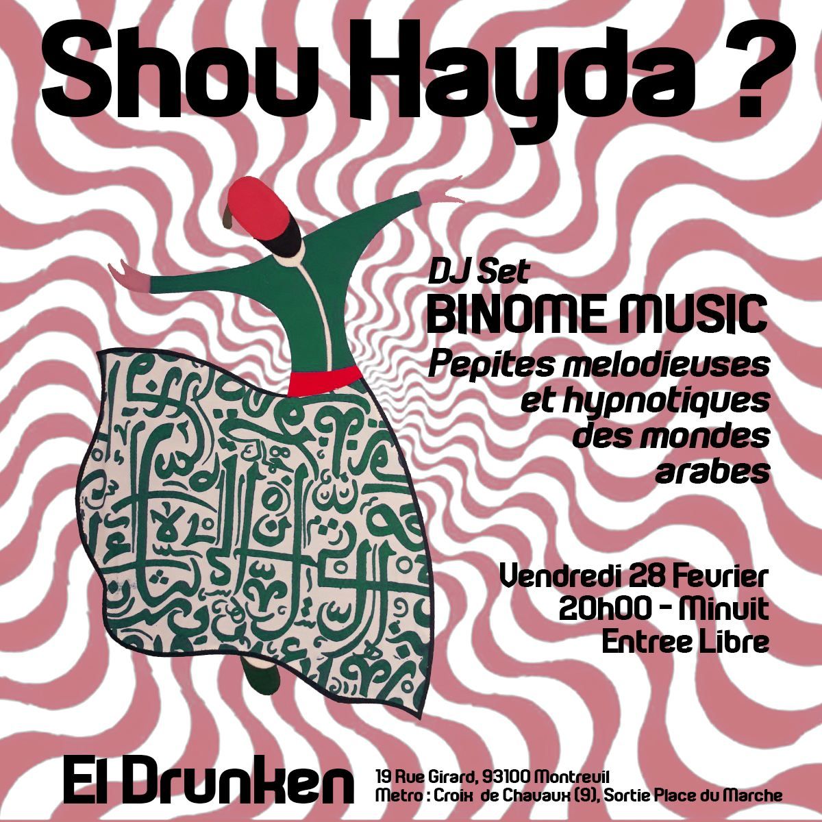 DJ Set : Bin\u00f4me Music - P\u00e9pites m\u00e9lodieuses et hypnotiques des mondes arabes