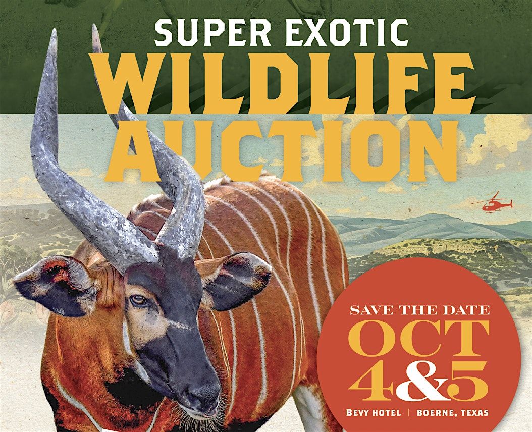 WildLife Partners Fall 2024 Super Exotic Wildlife Auction