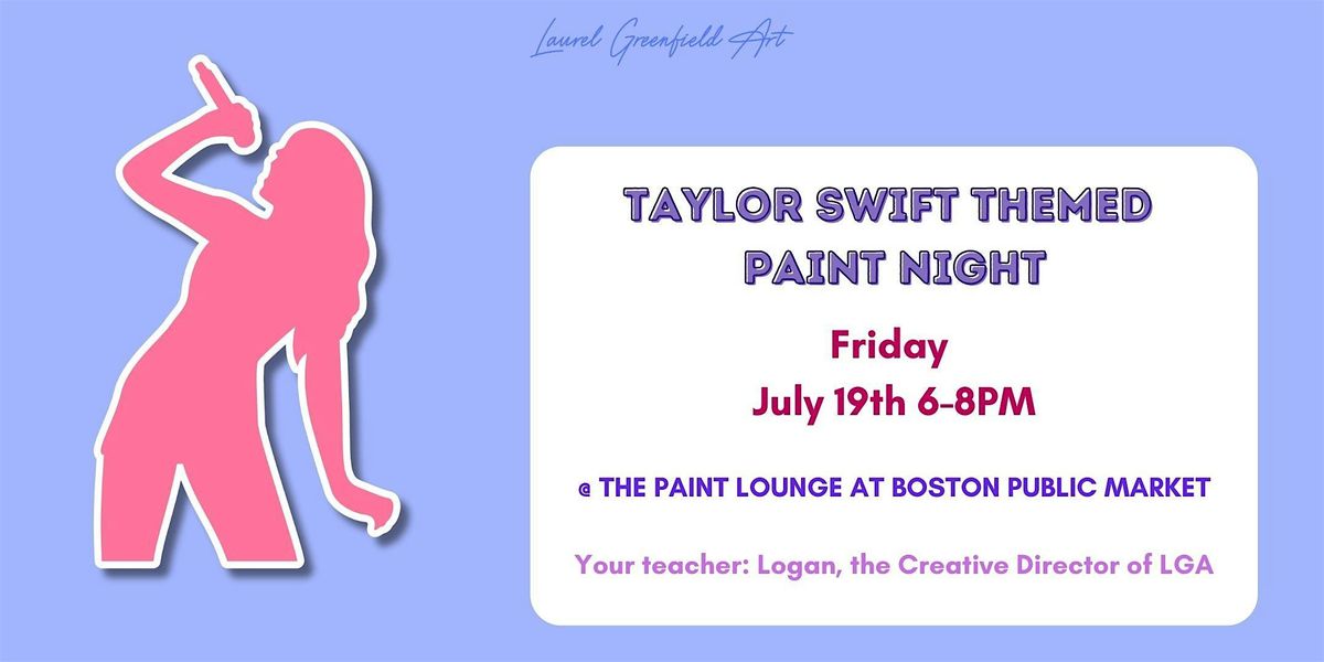 Paint & Sip: Taylor Swift