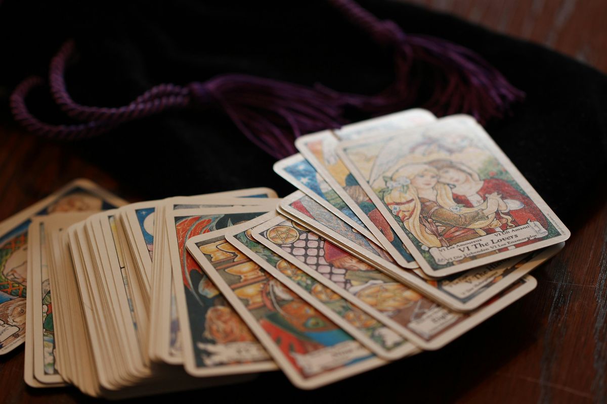 Free Mini Tarot reading at South Bank Christmas Market