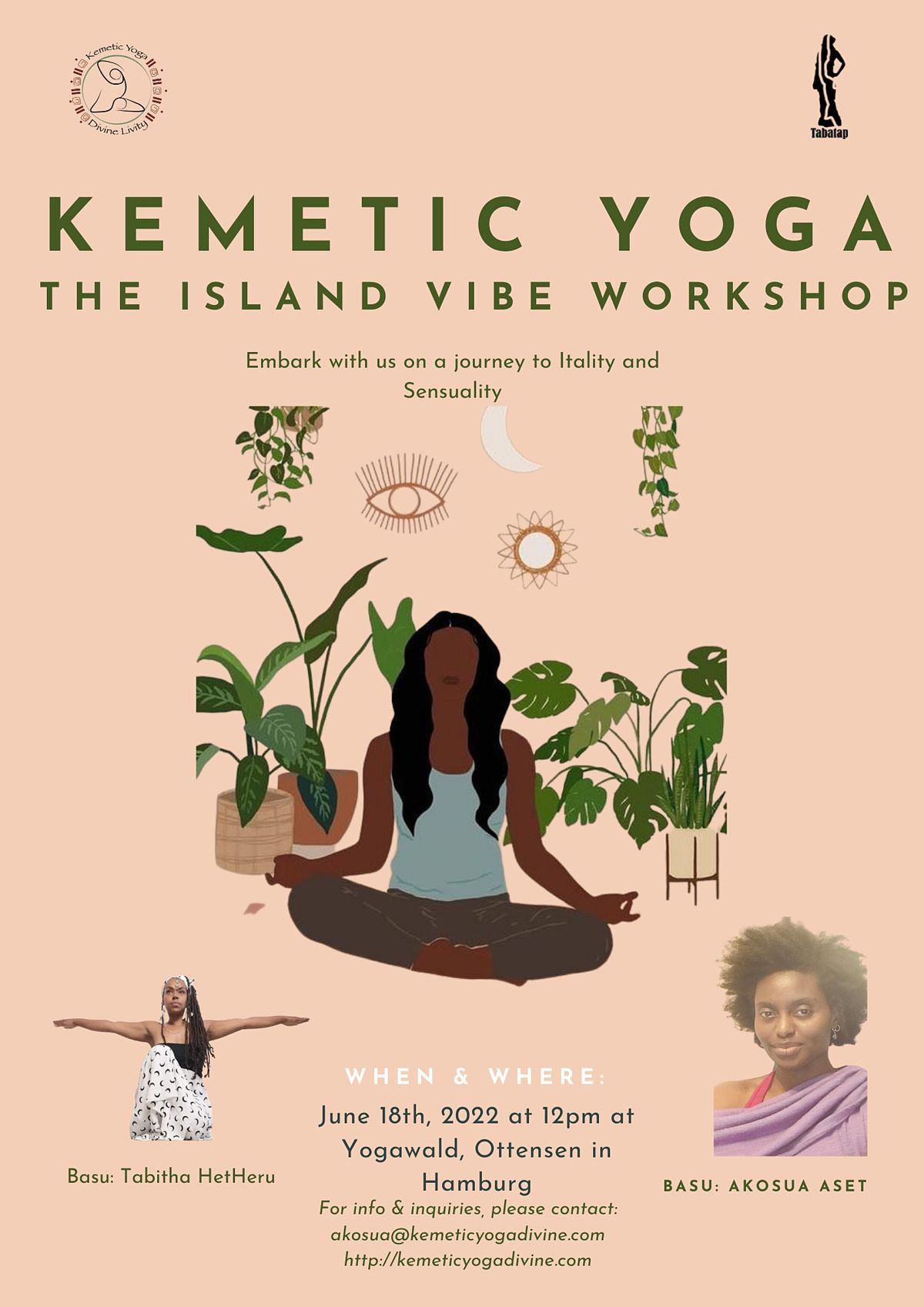 Kemetic Yoga - The Island Vibe Workshop
