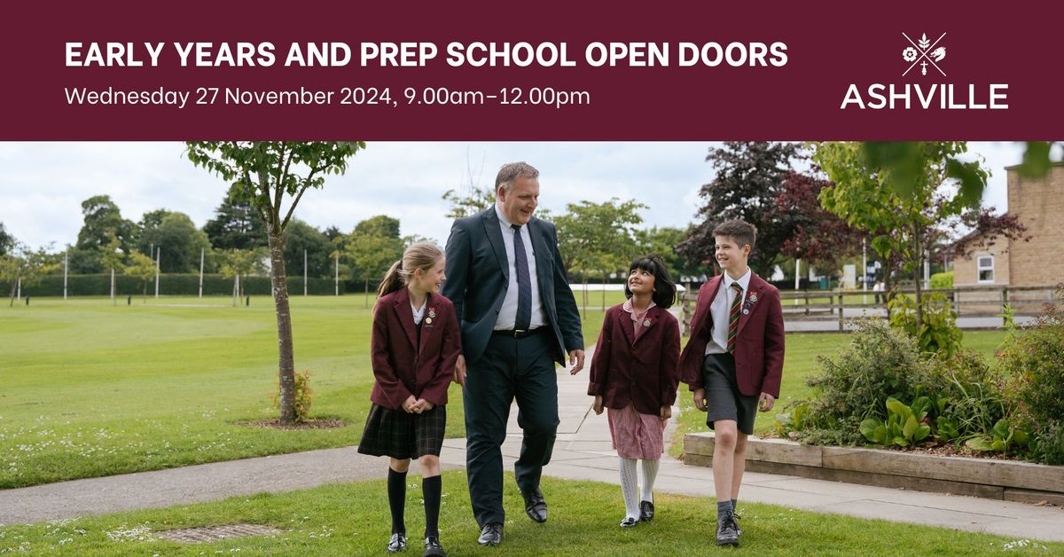 Early Years and Prep School Open Doors