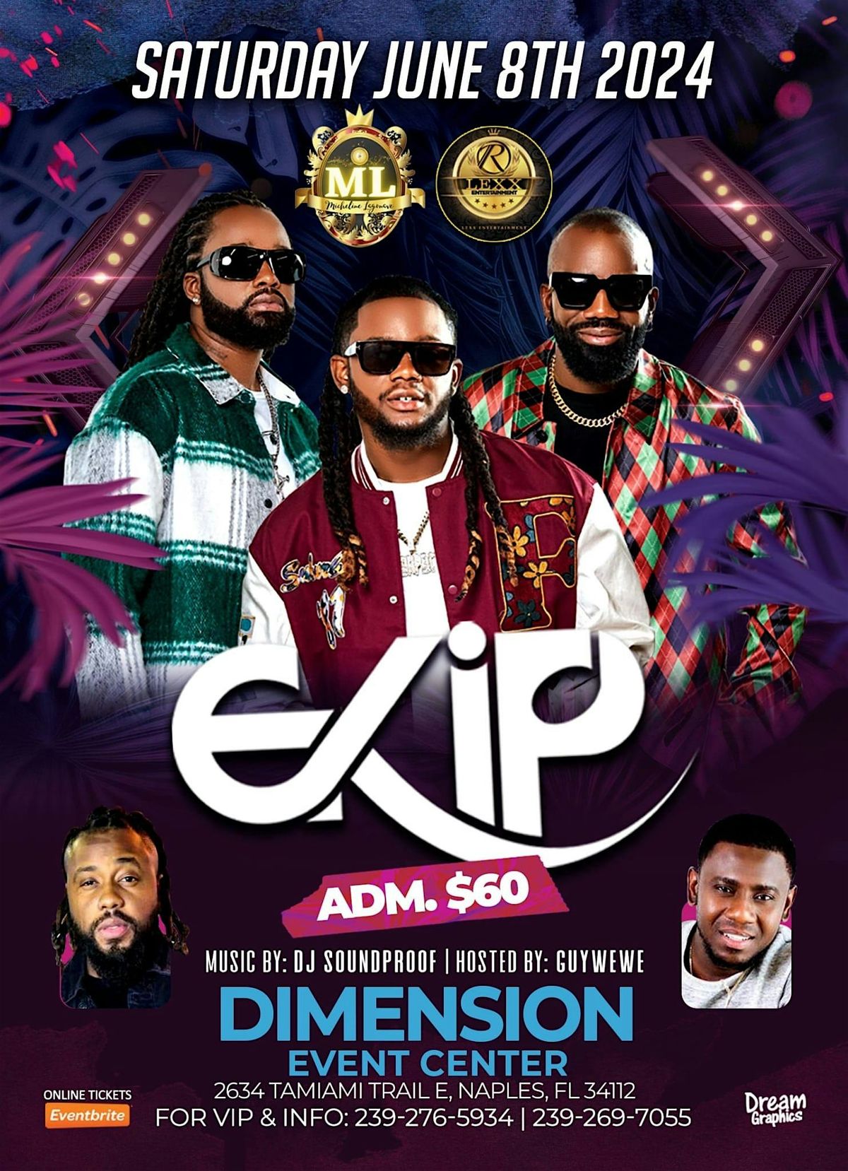 EKIP, Dimension Event Center, Naples, 8 June 2024
