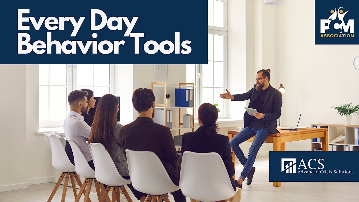 Behavior Tools Course for Professionals | Chico, Ca | Thursday & Friday