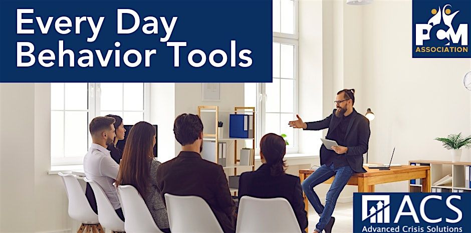 Behavior Tools Course for Professionals | Chico, Ca | Thursday & Friday