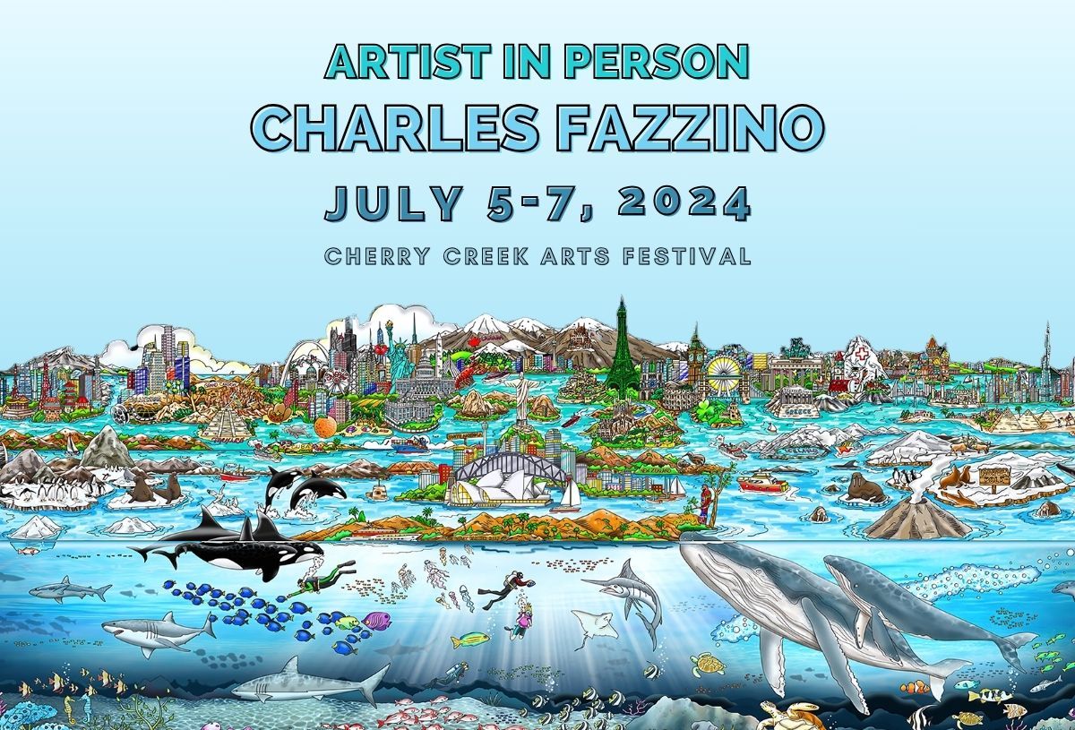 Charles Fazzino Artist In Person