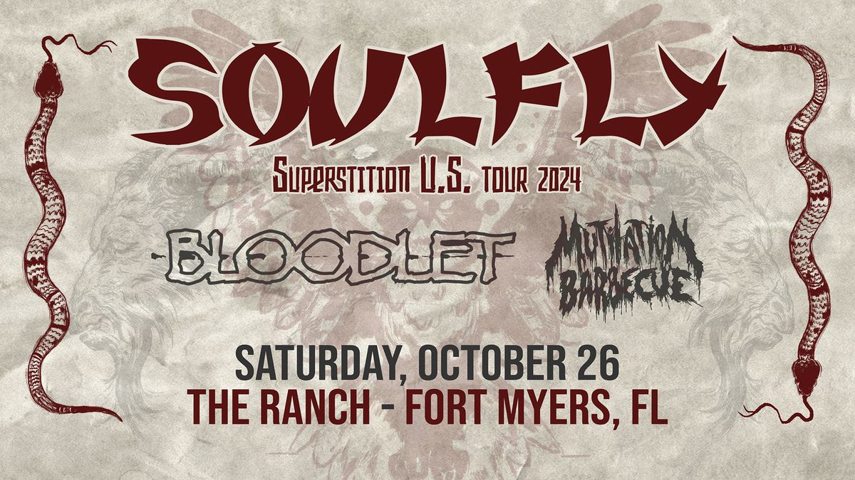 Soulfly - Superstition U.S. Tour @ The Ranch