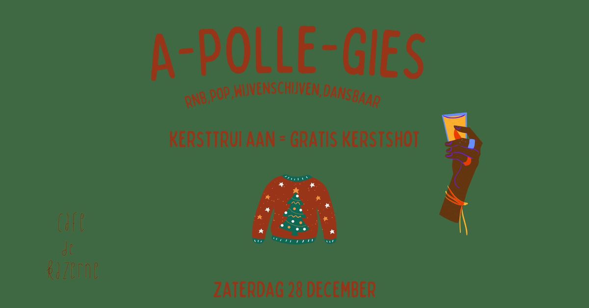  Christmas sweater party with A-POLLE-GIES