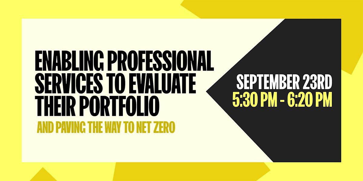 Enabling Professional Services to Evaluate Their Portfolio