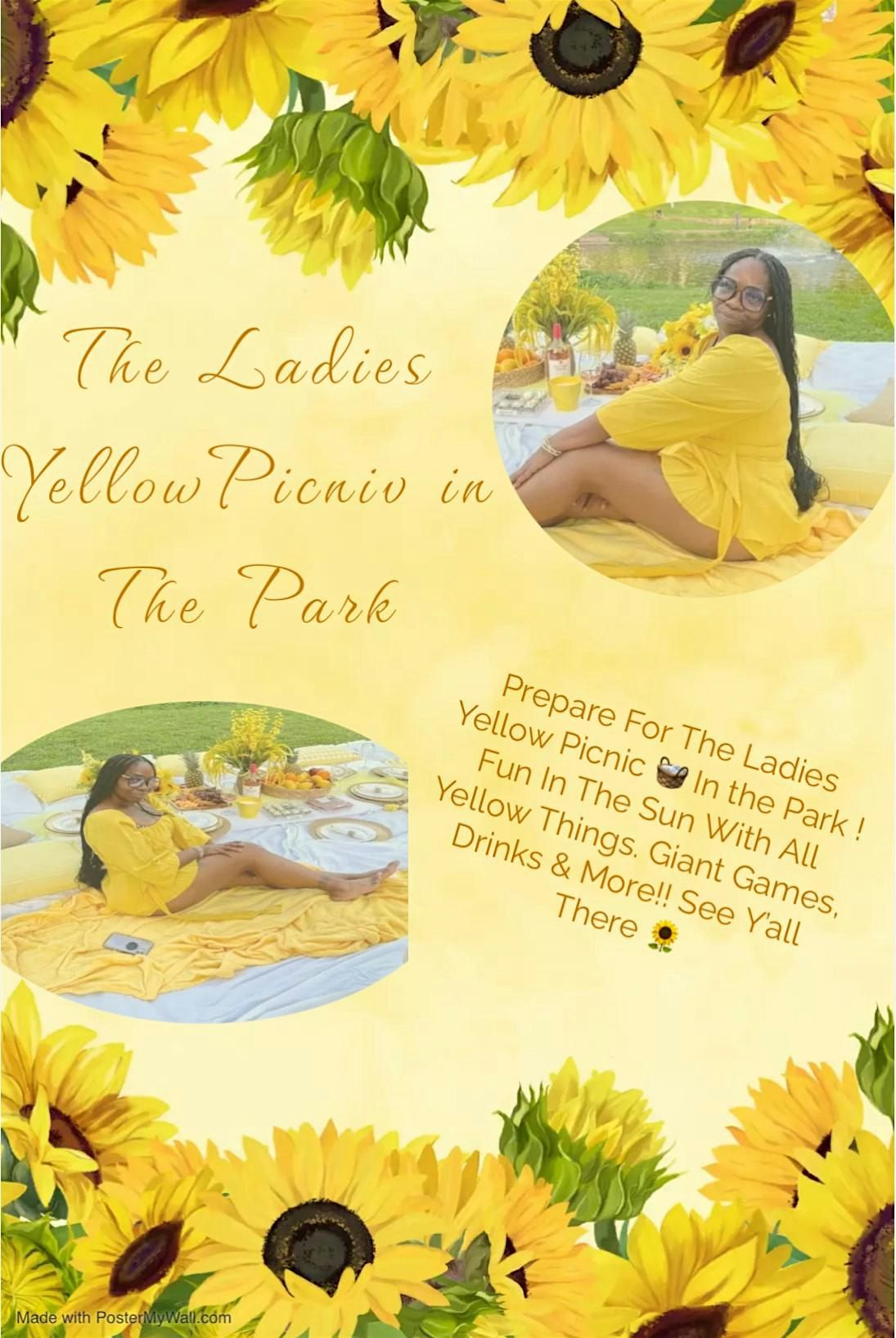 The Ladies Sun Flower Picnic in the Park