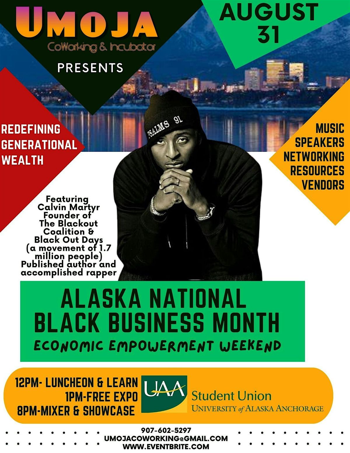 National Black Business Month Alaska: Economic Empowerment Weekend