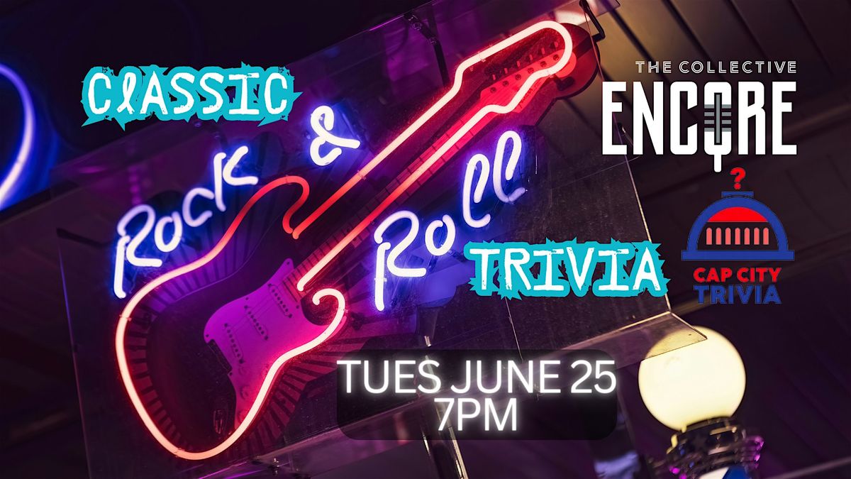 Classic Rock Music Trivia with CapCity Trivia