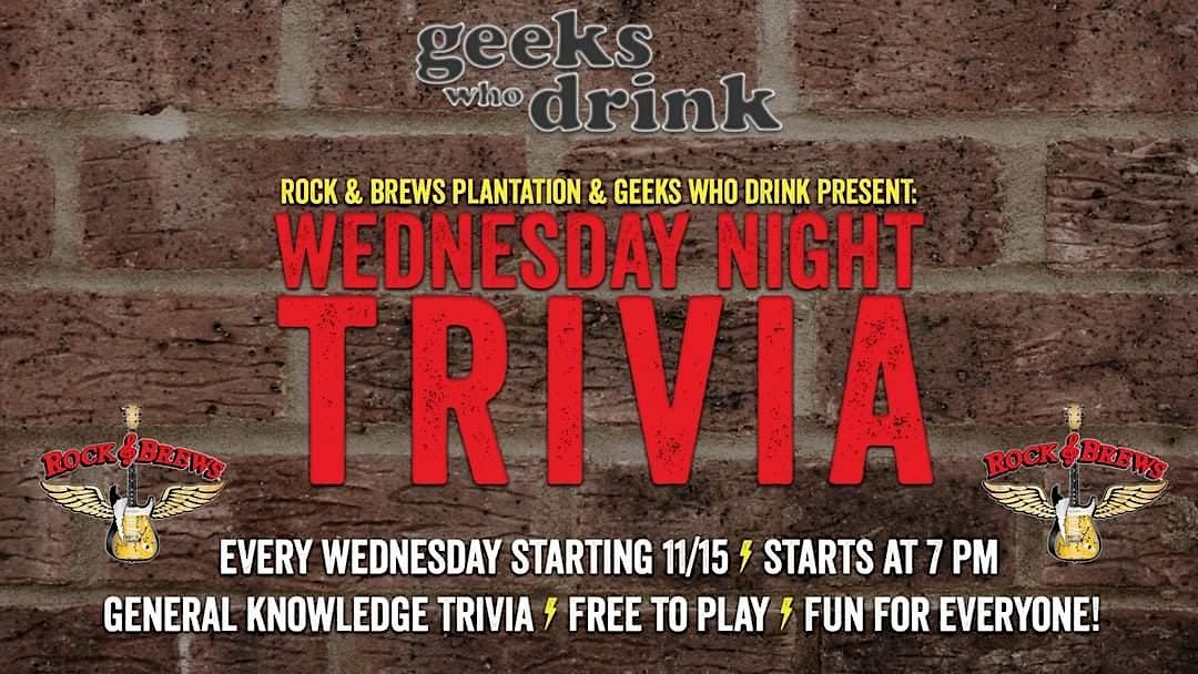 Wednesday Night Trivia