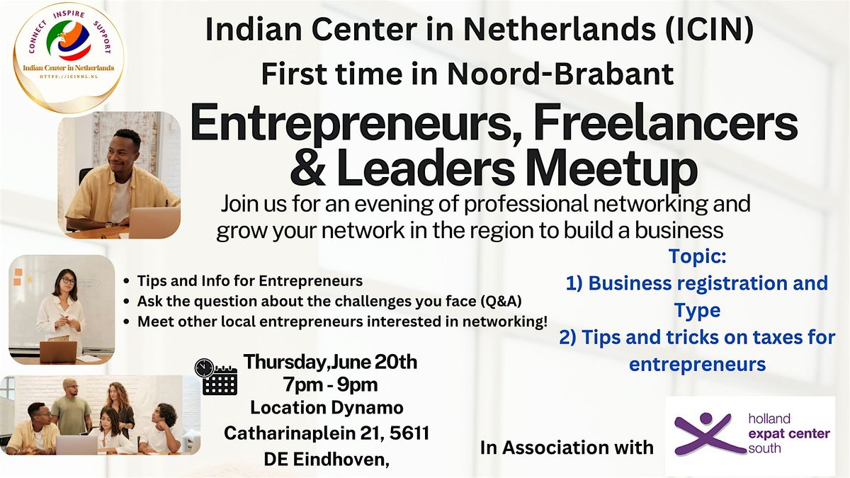 ICIN Entrepreneurs, Freelancers & Leaders Meetup
