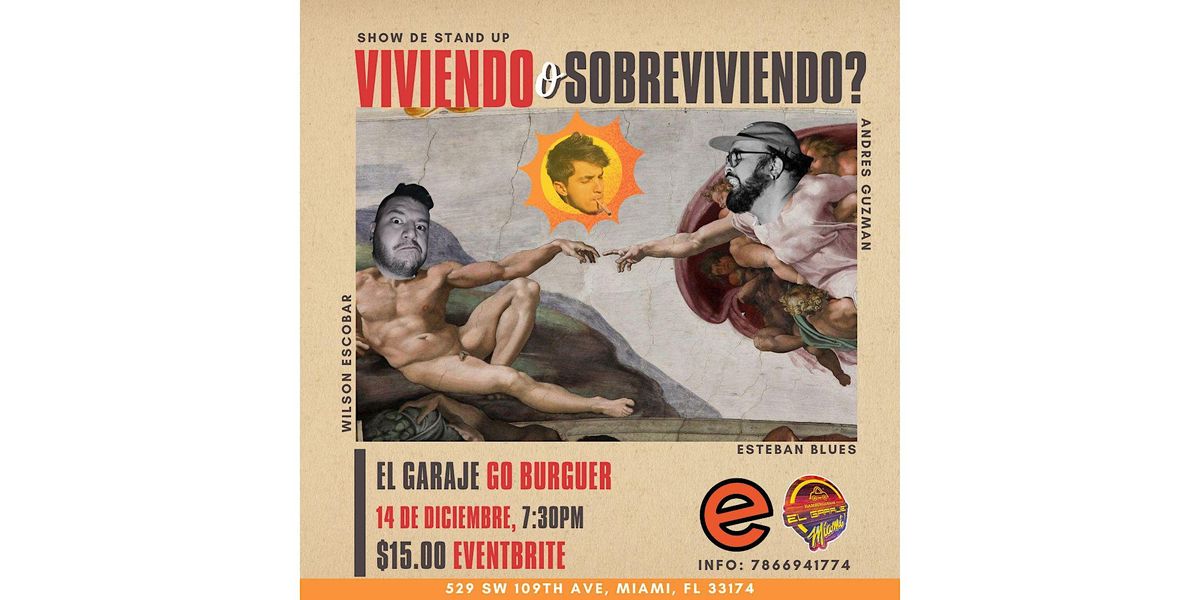 VIVIENDO O SOBREVIVIENDO? ... Show de comedia