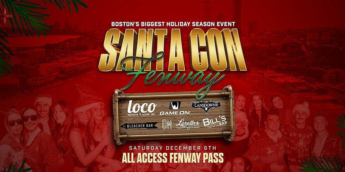 SantaCon Fenway: Boston's Biggest Holiday Event