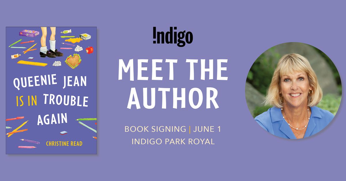 Meet the Author! Chris Read at Indigo Park Royal