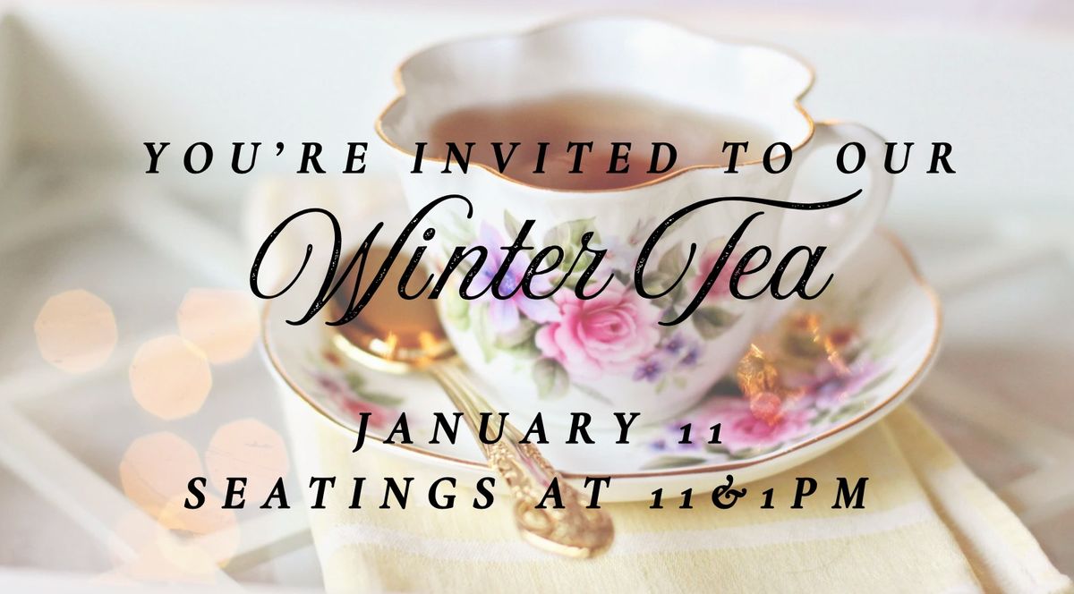 Annual Winter Tea 2025