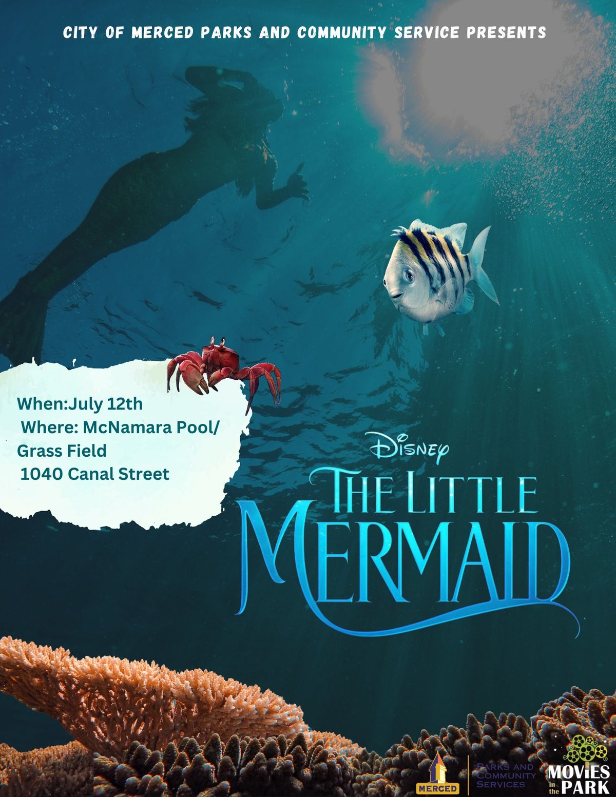 Movies in the Park - The Little Mermaid