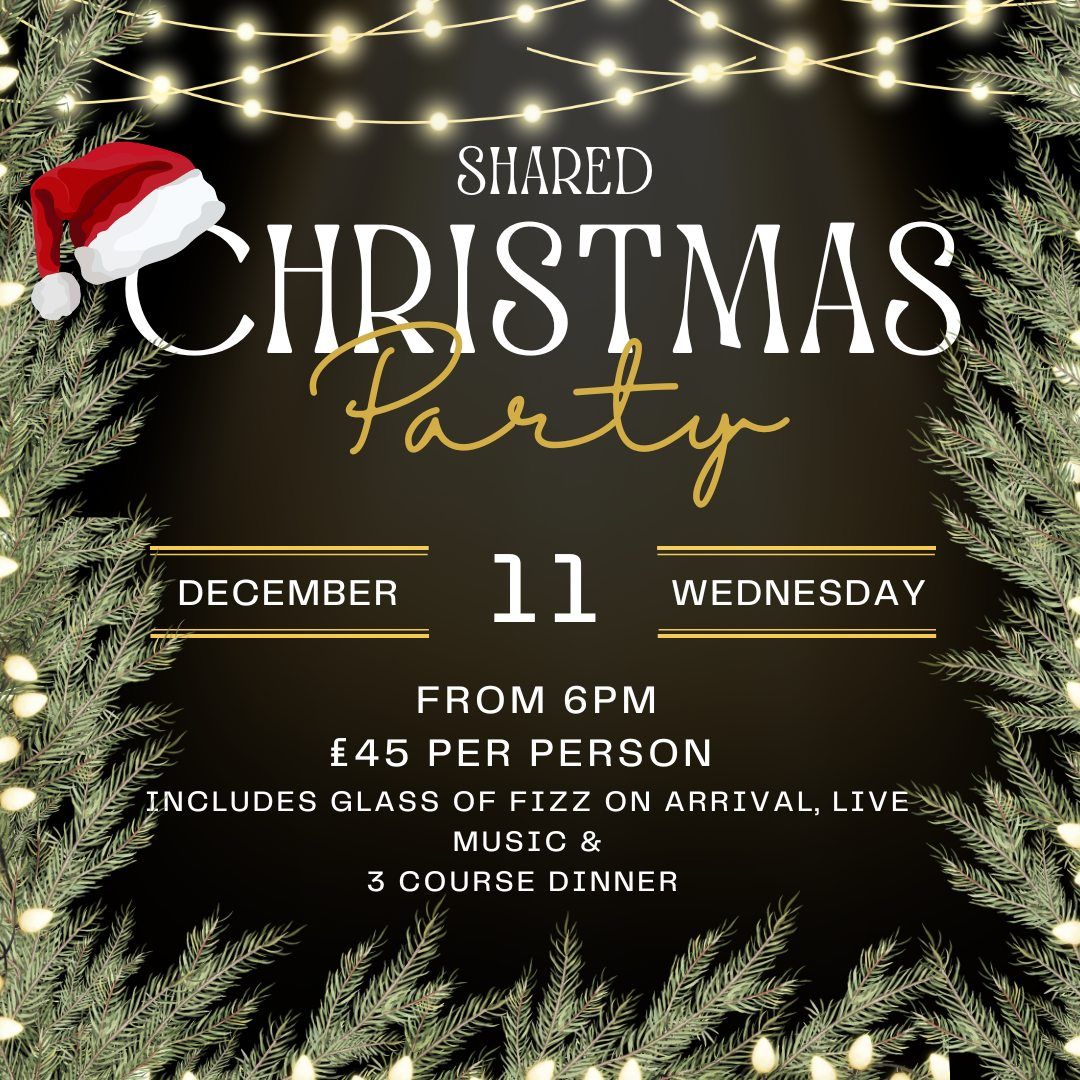 Christmas Party Night | Wednesday 11th December | The Rayleigh Arms | 