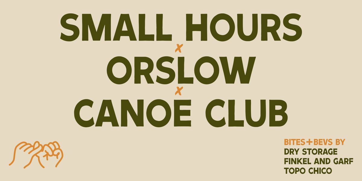 Small Hours Magazine Launch with Ichiro Nakatsu of orSlow at Canoe Club