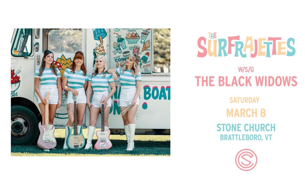 The Surfrajettes w\/s\/g The Black Widows