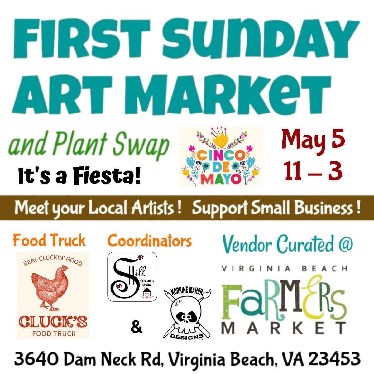 First Sunday Art Market and Plant Swap 
