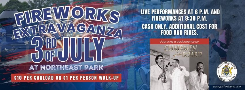 Fireworks Extravaganza at Northeast Park 2024