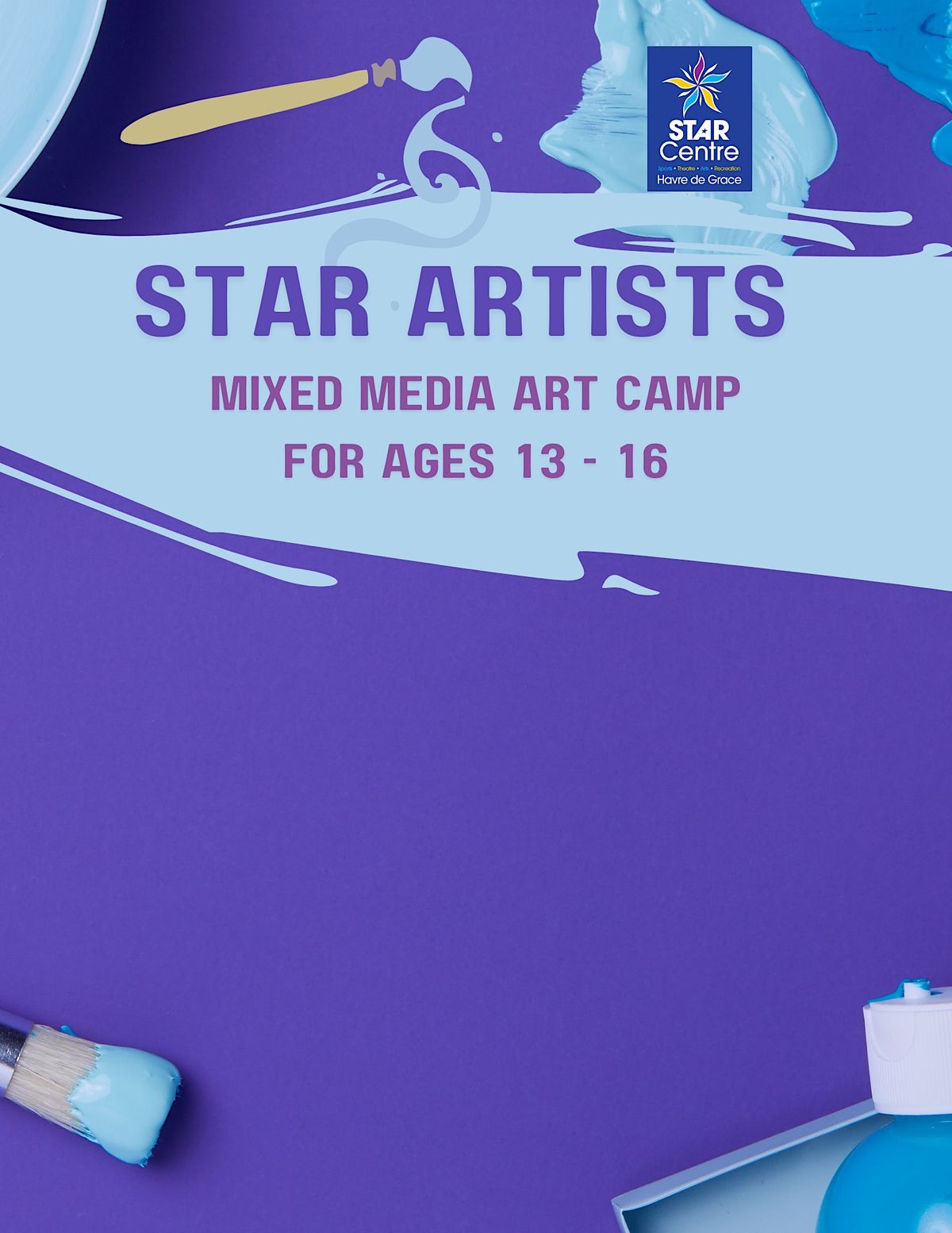 STAR Artists Camp (Ages 13-16)