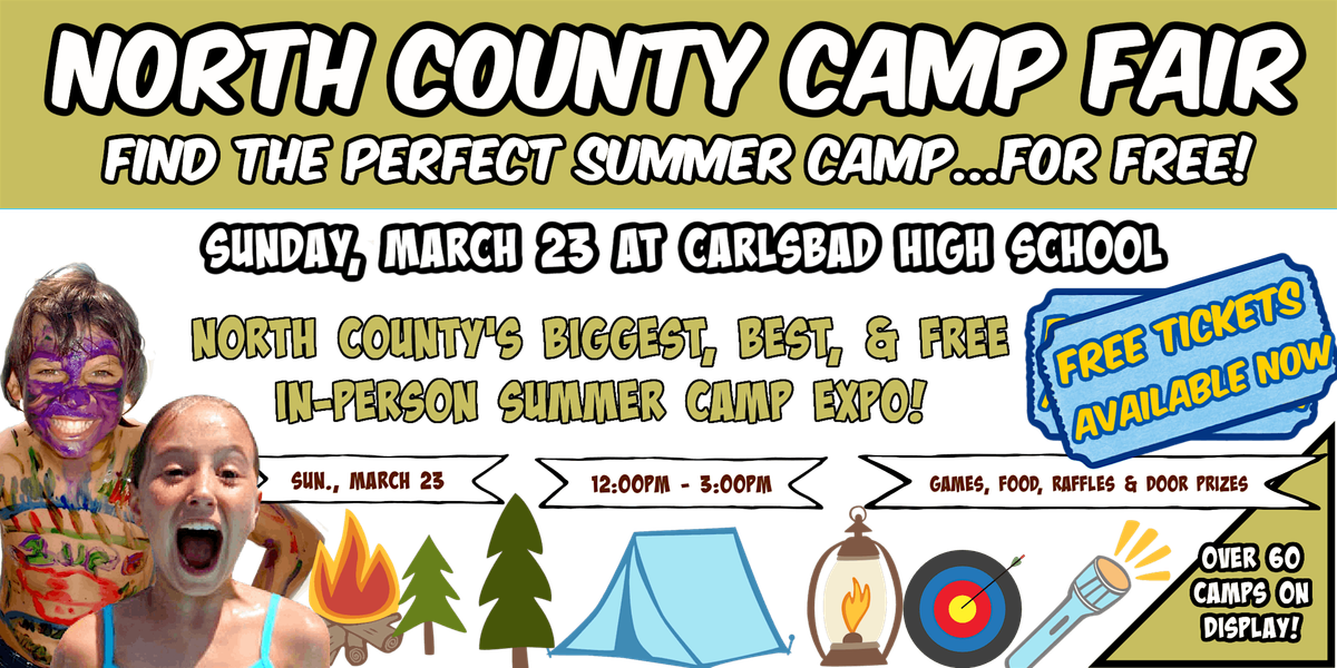 North County Camp Fair at Carlsbad High School