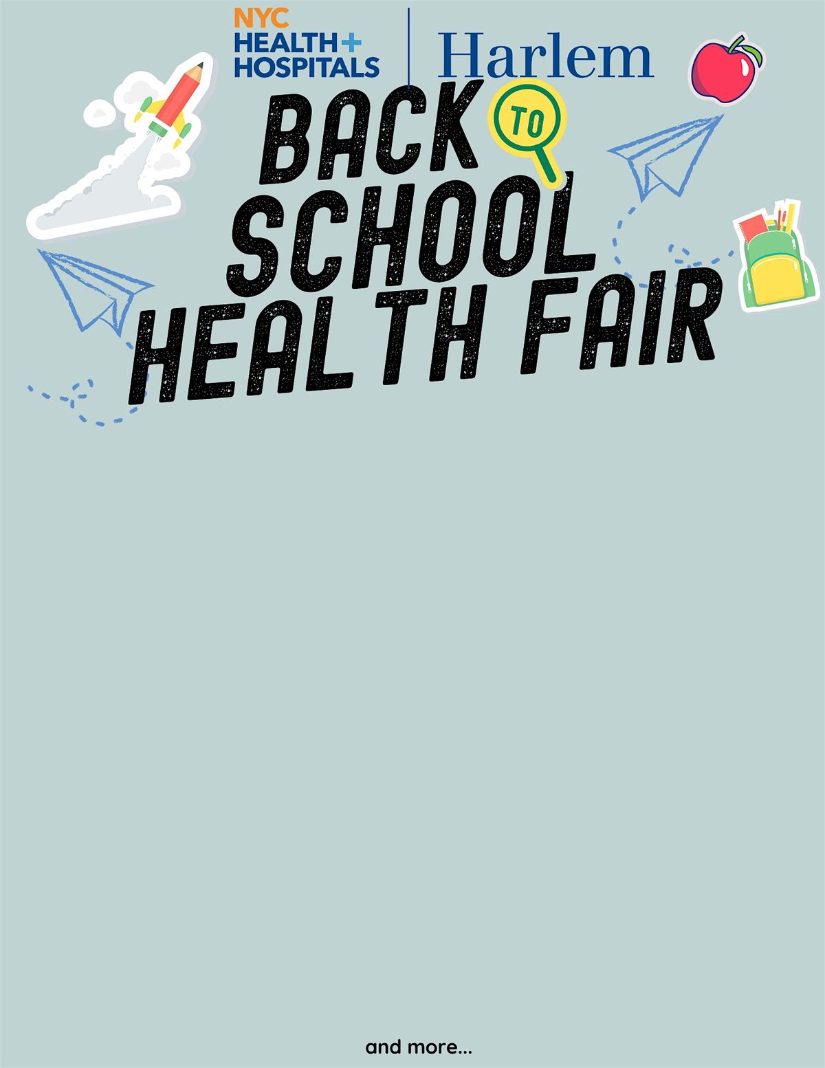 Back to School Health Fair