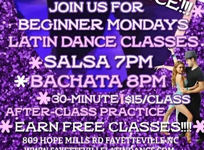 Fayetteville Latin Dance - Beginner Mondays Latin Dance Classes
