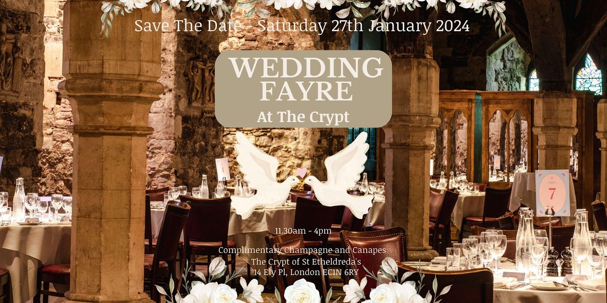 Wedding Fayre at The Crypt
