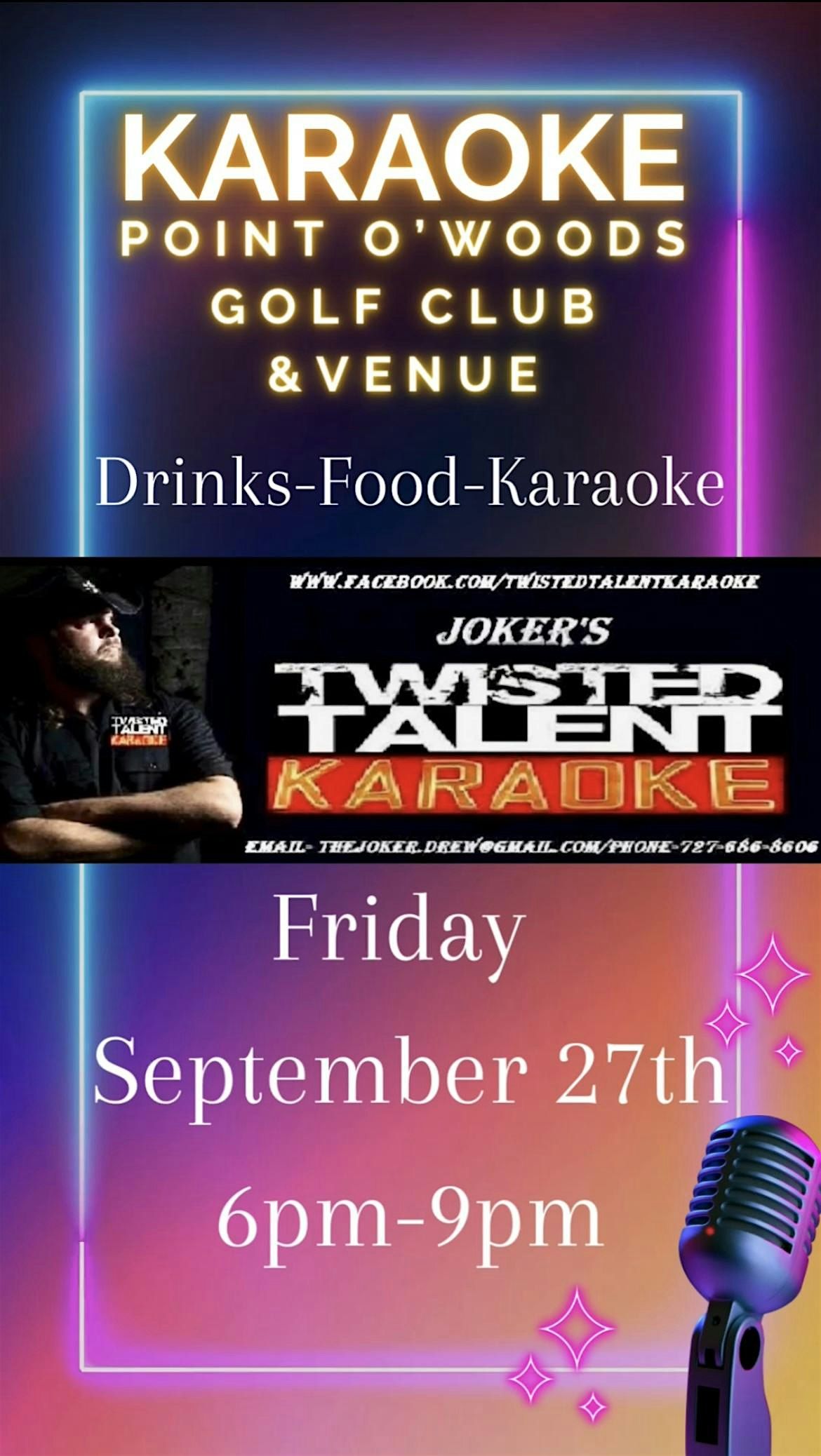 Karaoke Night at Point O' Woods Golf Club & Venue