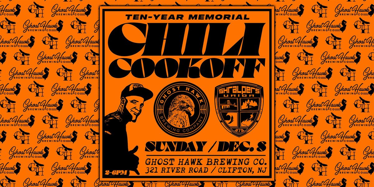 Ghost Hawk X Shralpers Union \/  Charity Chili Cookoff