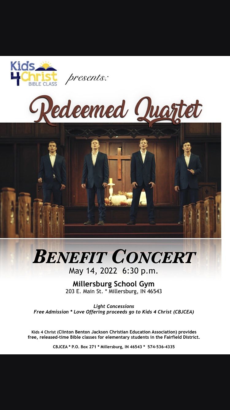 Redeemed Quartet Live Concert