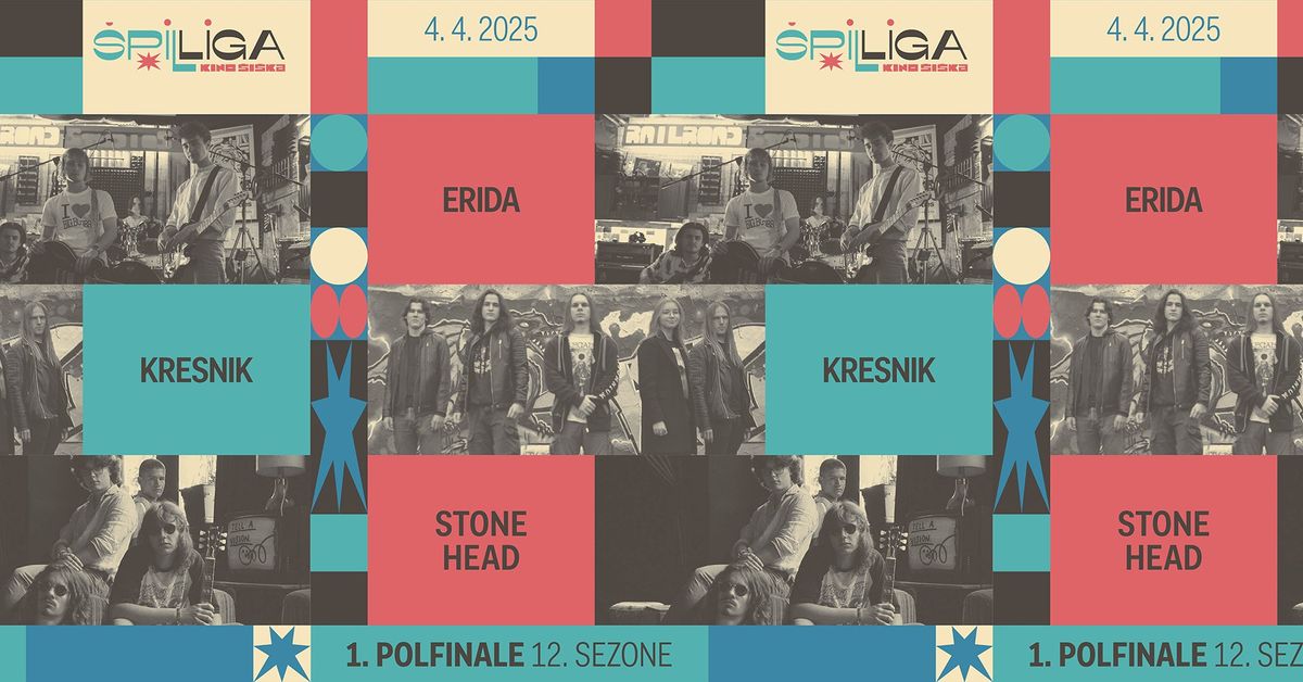 \u0160PIL LIGA: 1. polfinalni ve\u010der 12. sezone