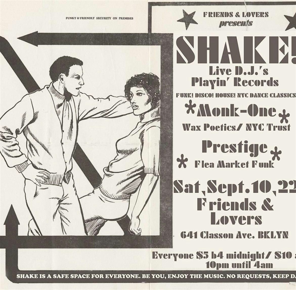 SHAKE!: DJ Monk-One x DJ Prestige