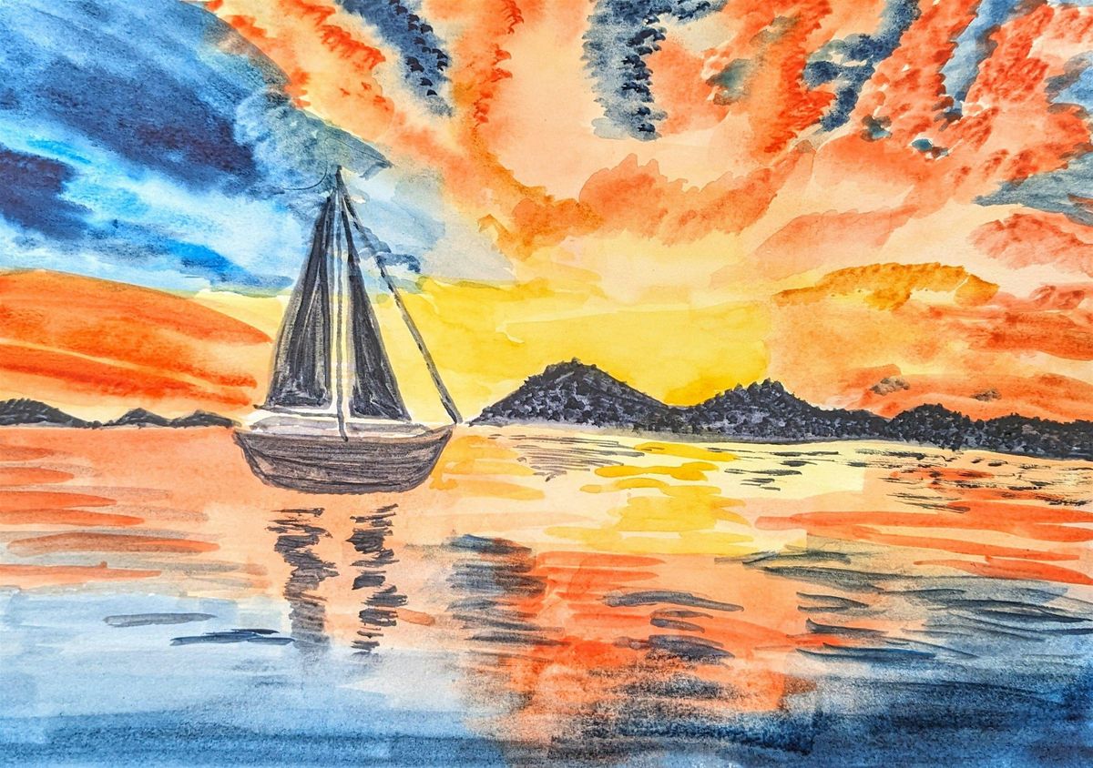 Watercolour Evenings: Arty Farty Summer Holidays