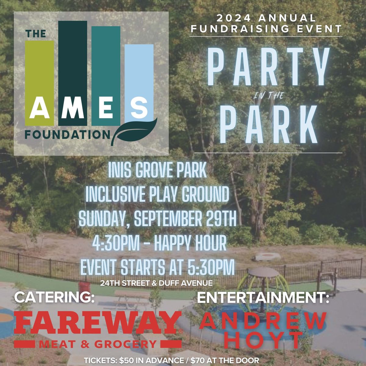 2024 Annual Fundraising Event: Party in the Park