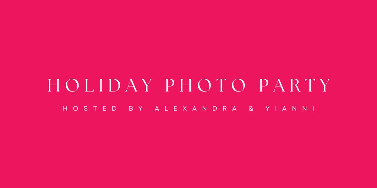 Holiday Photo Party