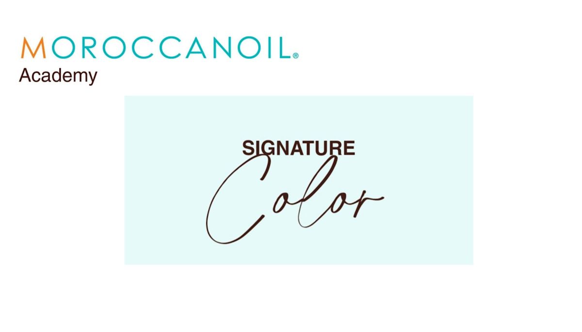 Moroccanoil Academy Signature Color: Color Mastery CEU Add-On